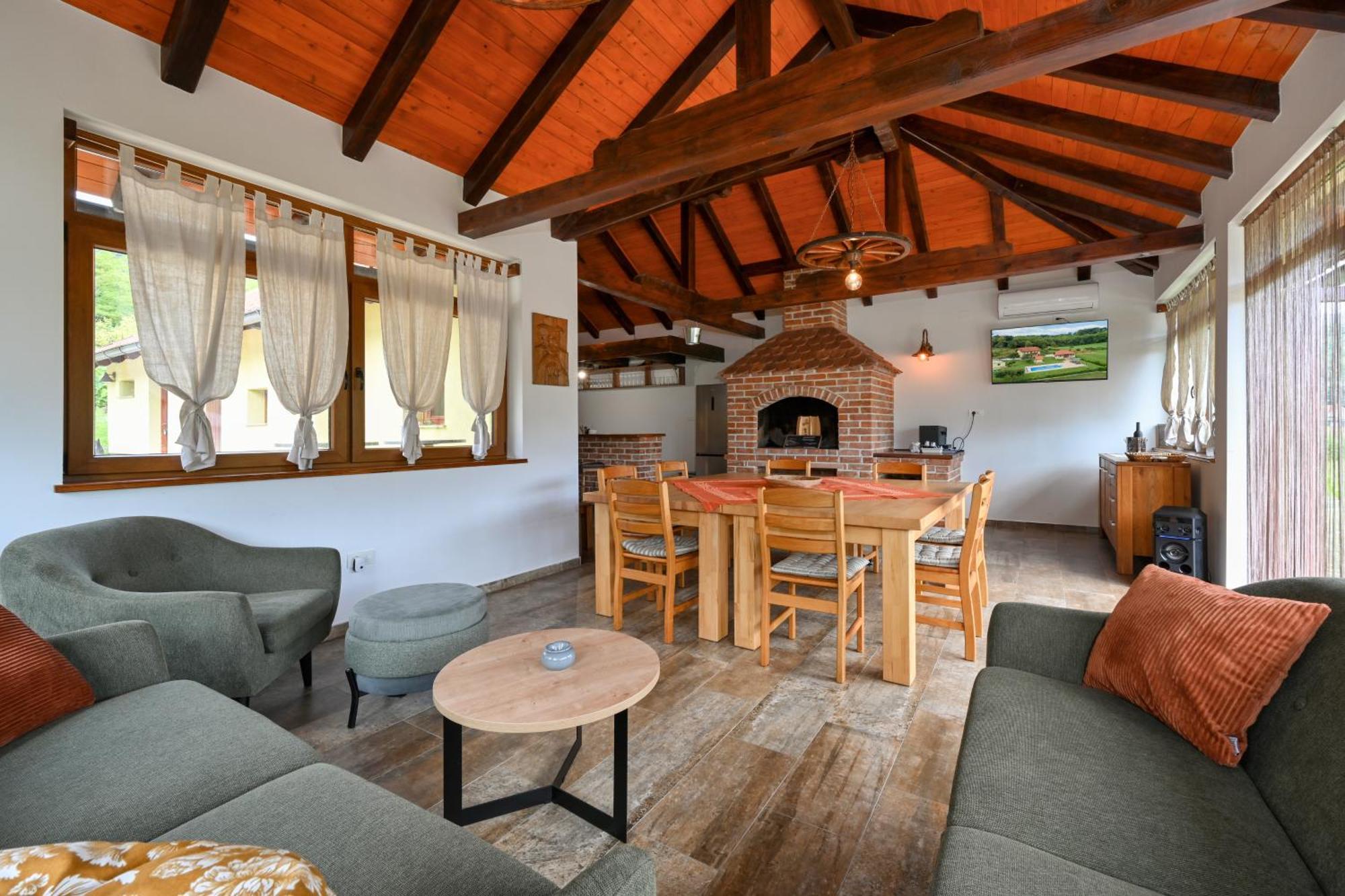Ruralna Kuca 'Villa Zagorka' Za Odmor Sa Bazenom I Bocalistem Donja Pacetina Экстерьер фото